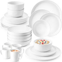KOMBISERVICE MARLO - 30 teilig aus Porzellan - Weiß, Keramik (27/8.2/27cm) - Sänger