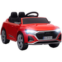 EELEKTRO-KINDERAUTO DE-06281 Audi Q8 lizenziert mit Fernsteuerung Rot - Rot, Kunststoff/Metall (98/49.5/43cm) - ComfortXL
