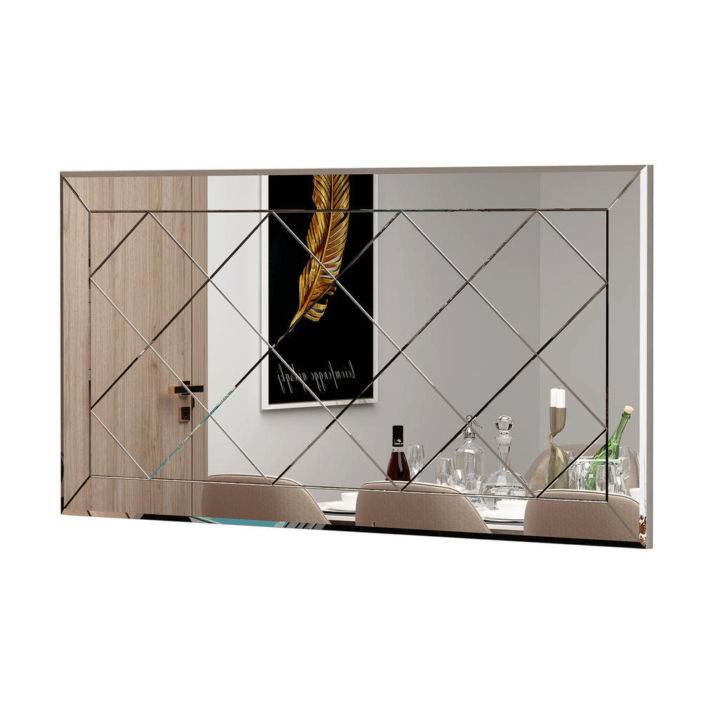 SPIEGEL Pauli 120x60cm - Transparent, Holzwerkstoff (120/60/2.2cm) - moebel17