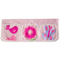 BETTTASCHE 70/90 cm Rosa - Pink, Textil (80/30/1cm) - Homestyle4u