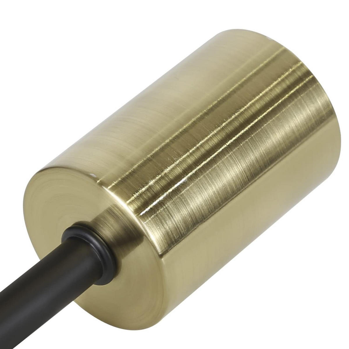 STEHLAMPE Vyxqa 28.5/22.0/157.0 cm - Schwarz, Metall (28.5/22/157cm) - ZMH