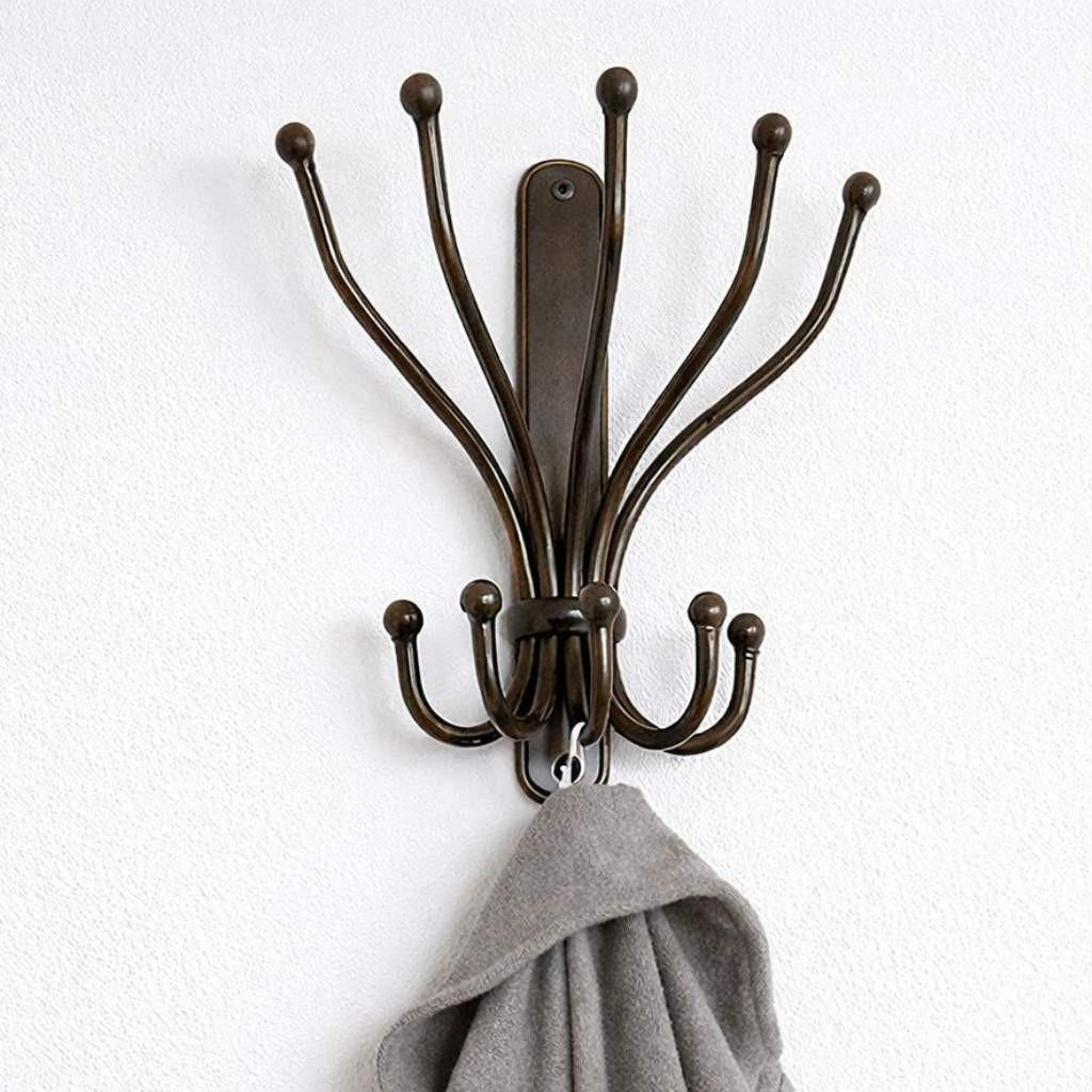 WANDHAKEN Steve Kleiderhaken schwarz - Schwarz, Metall (22/25/10cm) - DanDiBo