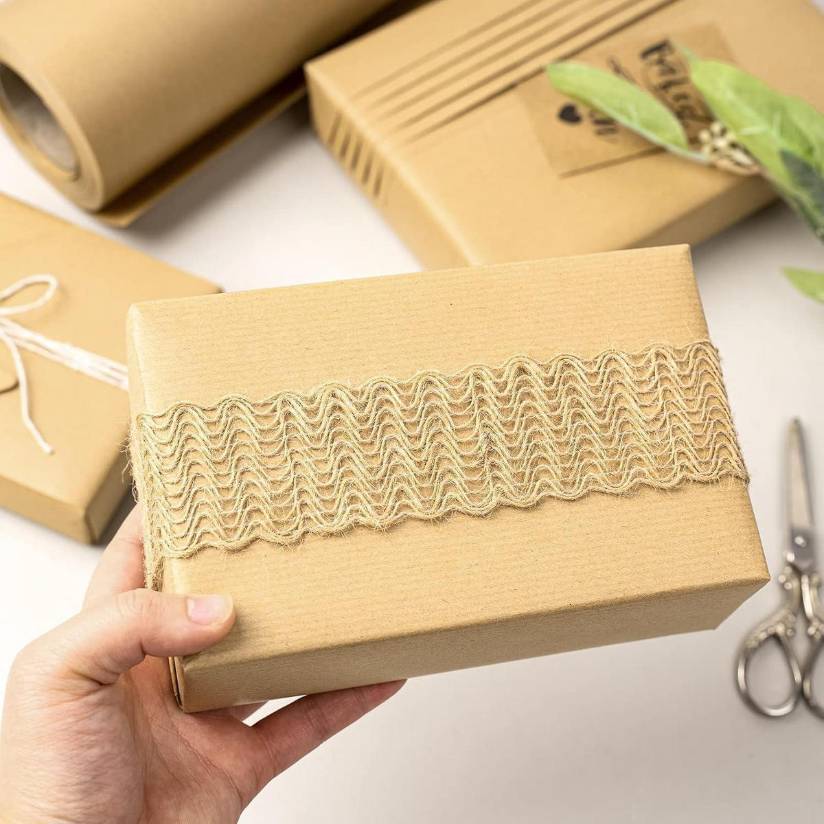 PACKPAPIERROLLE Braun 30,5 cm x 30 m - Braun, Papier (30.5/0.1/30.5cm)