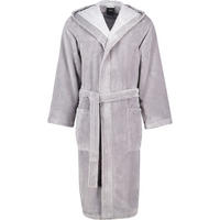 BADEMANTEL HERREN KAPUZE 801 GRAPHIT - 73 - Grau, Textil (Lnull) - Cawoe