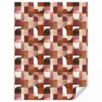 TAPETE - Geometrie - Modern - Retro - 200x260 cm - Multicolor, Papier (200/260cm) - OnlyWow