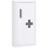 MEDIZINSCHRANK Weiß 30/12/60 cm - Weiß, Metall (30/60/12cm) - PANGIVO