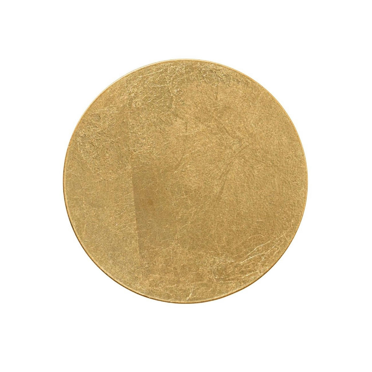 WANDLEUCHTE Lunar, Gold, 14cm - Goldfarben, Metall (14/14/3cm) - KOSILUM