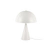 TISCHLAMPE Pilz Sublime Ø 25 cm - Weiß, Metall (25/25/35cm) - Leitmotiv
