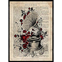 POSTER Jugendstil-Jukebox A4 Rahmenlos - Klar, Papier (29.7/5/21cm) - Nacnic