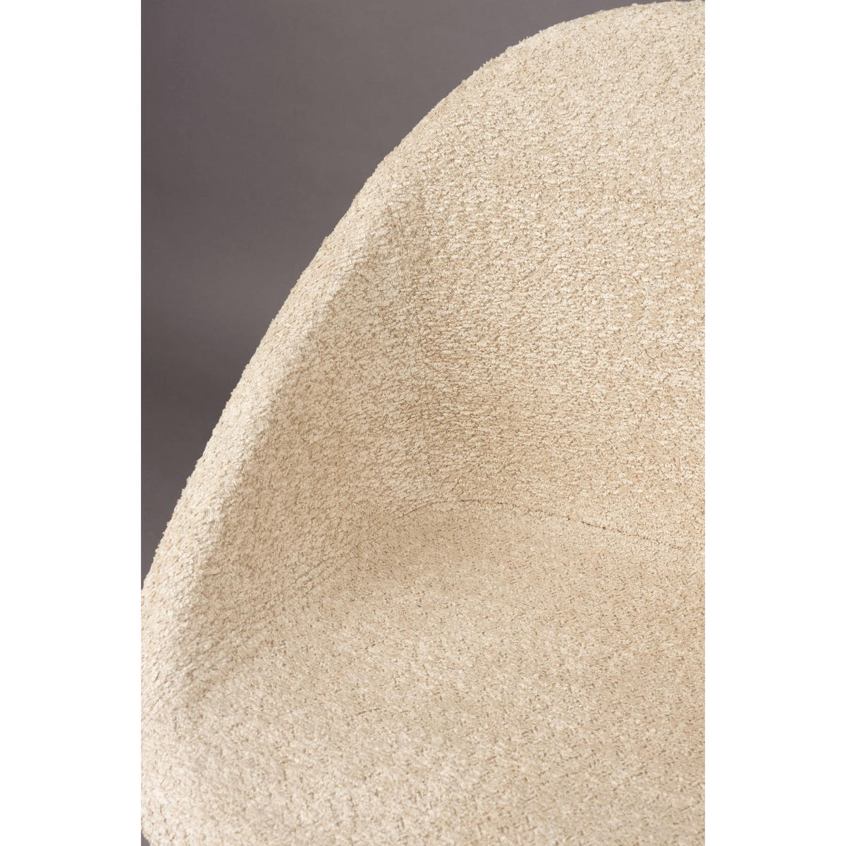 ESSZIMMERSTUHL Fenna Beige - Beige, Kunststoff (54/81.5/57cm) - Dutchbone