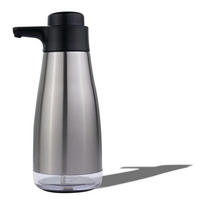 SEIFENSPENDER AK1062 Edelstahl 440 ml Silber Gebürstet - Silberfarben, Metall (8/20/9cm)