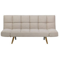 3-SITZER-SCHLAFSOFA Polsterbezug Beige Ingaro - Beige, Textil (182/79/79cm) - Beliani