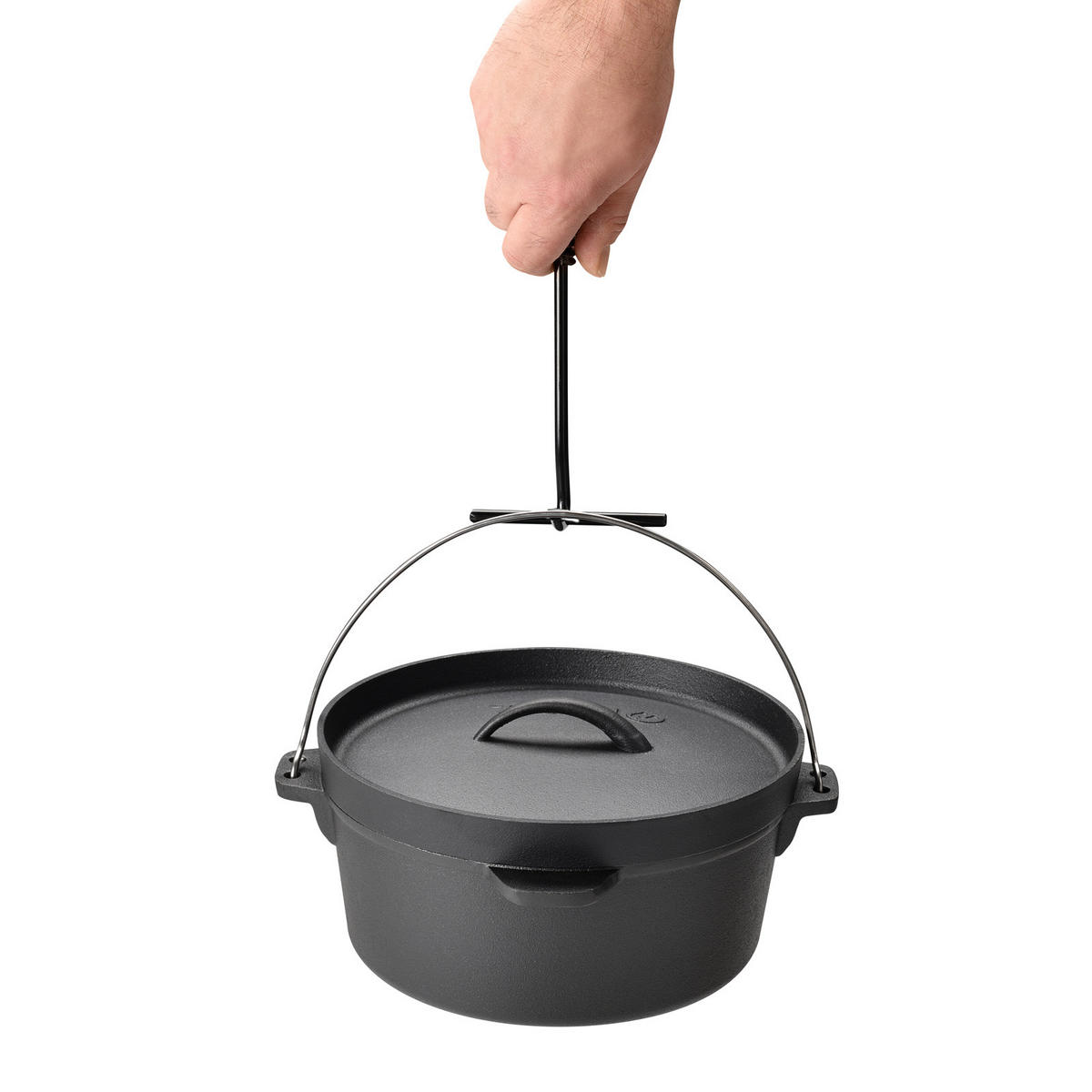 DUTCH OVEN 4L - Schwarz, Metall (24cm) - TAINO