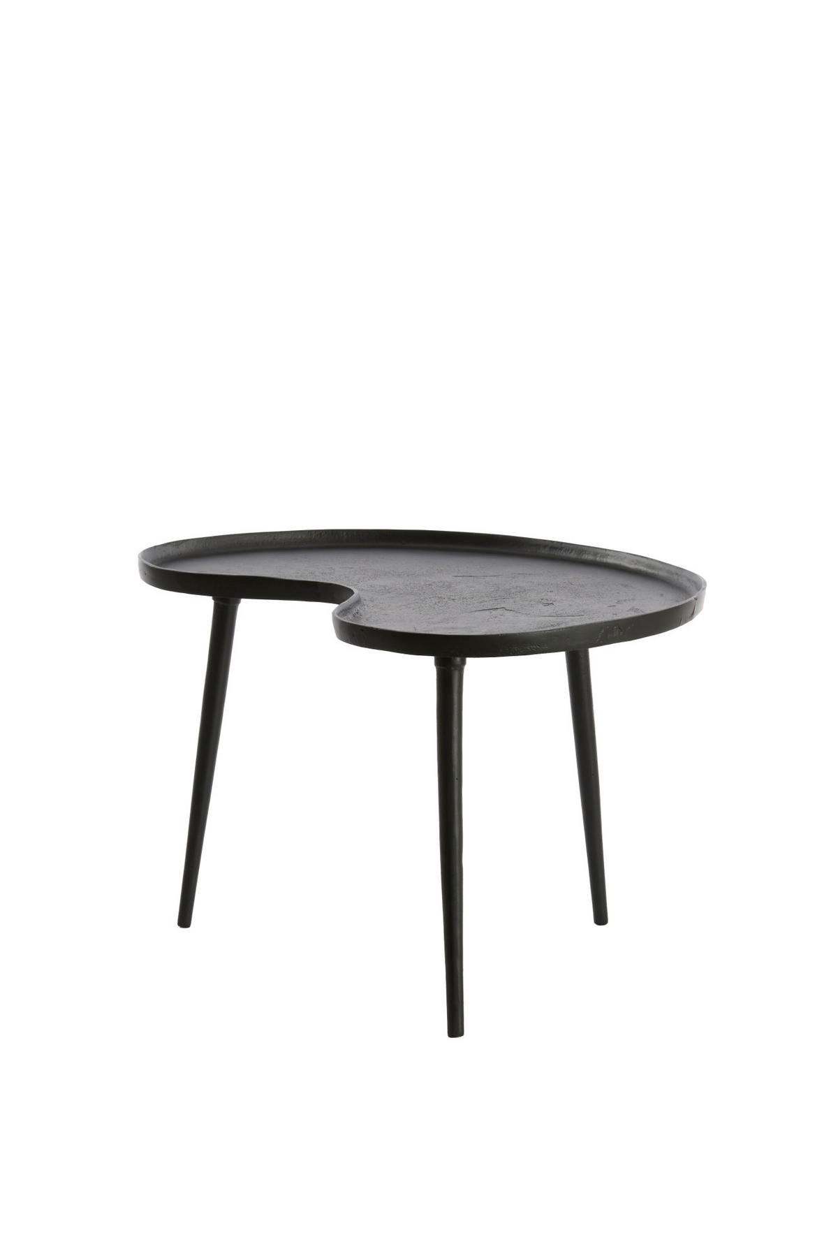 BEISTELLTISCH Lienz Schwarz 67/49/41 cm - Schwarz, Metall (67/49/41cm) - Light & Living