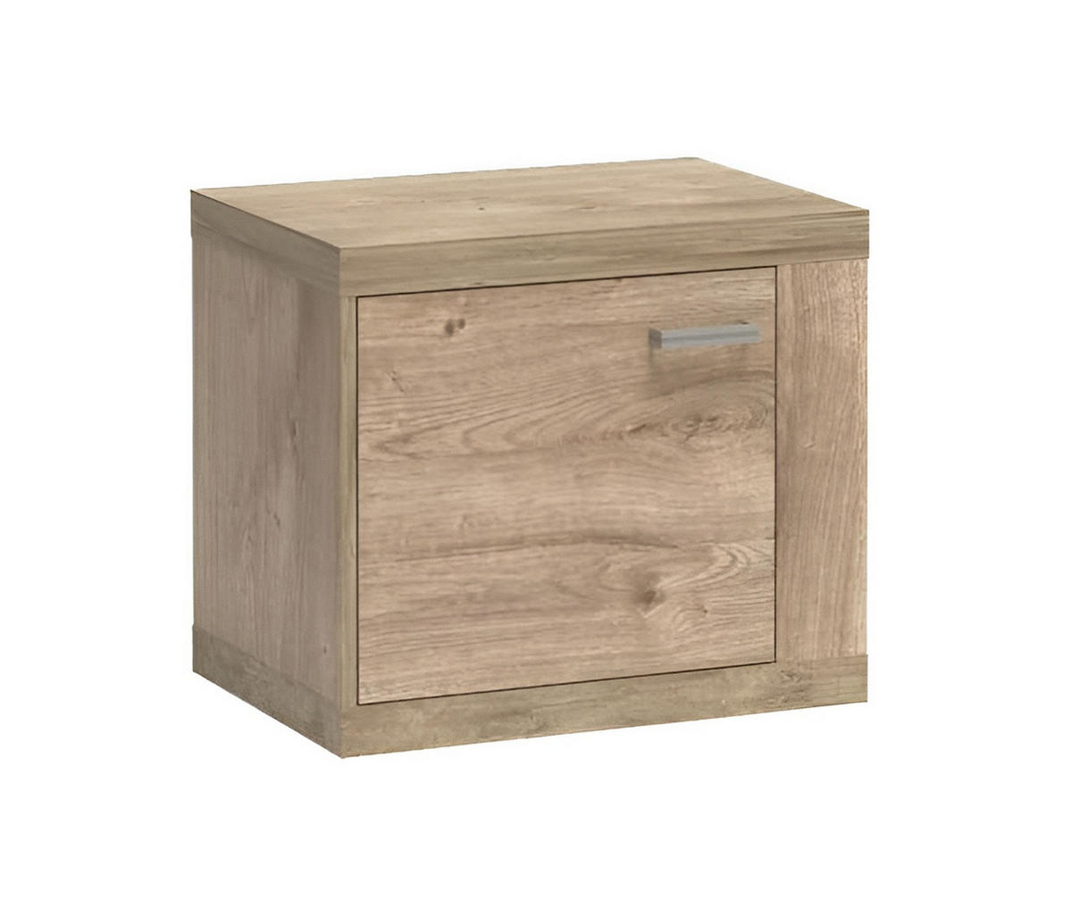 NACHTTISCH NATURAL​ N-18 - Eichefarben, Holzwerkstoff (57/55/41cm) - Meblini