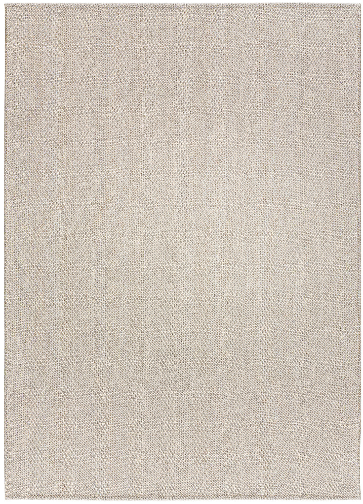 Atticgo Flachwebeteppich Beige 120x170 cm