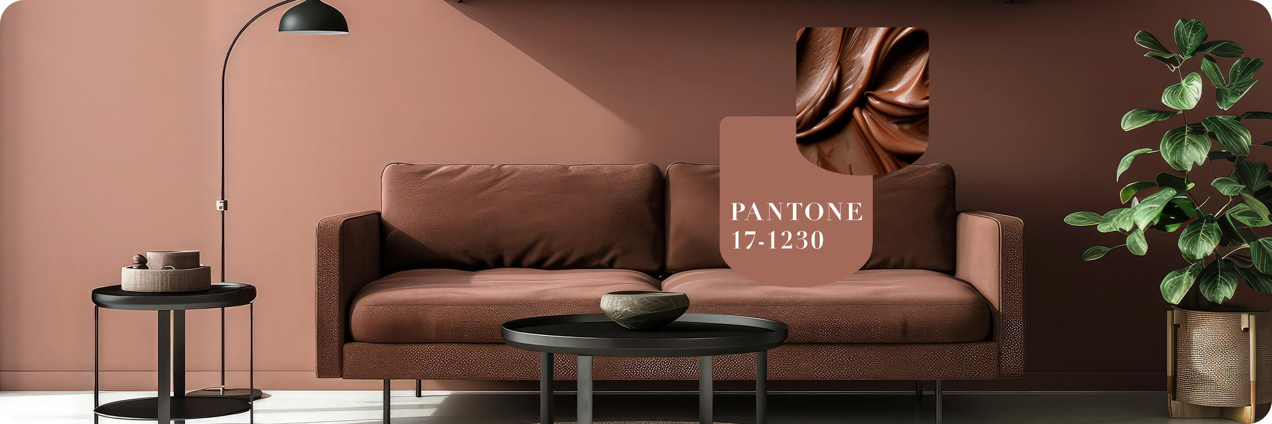 Farba roku 2025 -  Mocha Mousse