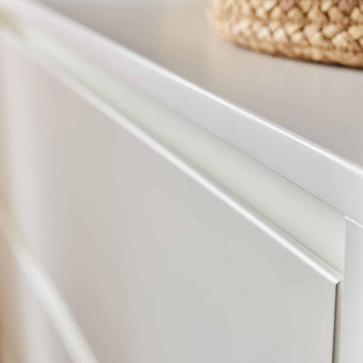 WICKELKOMMODE DAMBI - Weiß, Holzwerkstoff (100/100/53cm) - KONSIMO®