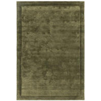 TEPPICH Moderner für Wohn- und Schlafzimmer aus Wolle und Viskose SHINE Grün 160 x 230 cm - Grün, Naturmaterialien (160/230cm) - Novatrend