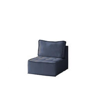 SESSEL Sande Xs In Raven - Blau, Holzwerkstoff/Textil (80/85/90cm) - Fun Möbel