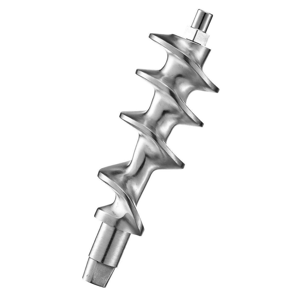 FLEISCHWOLF 5-teiliges Set Manueller Aus 304 Edelstahl, Für Küche Und Camping - Silberfarben, Metall (35/13.1/35.3cm) - Rolipo