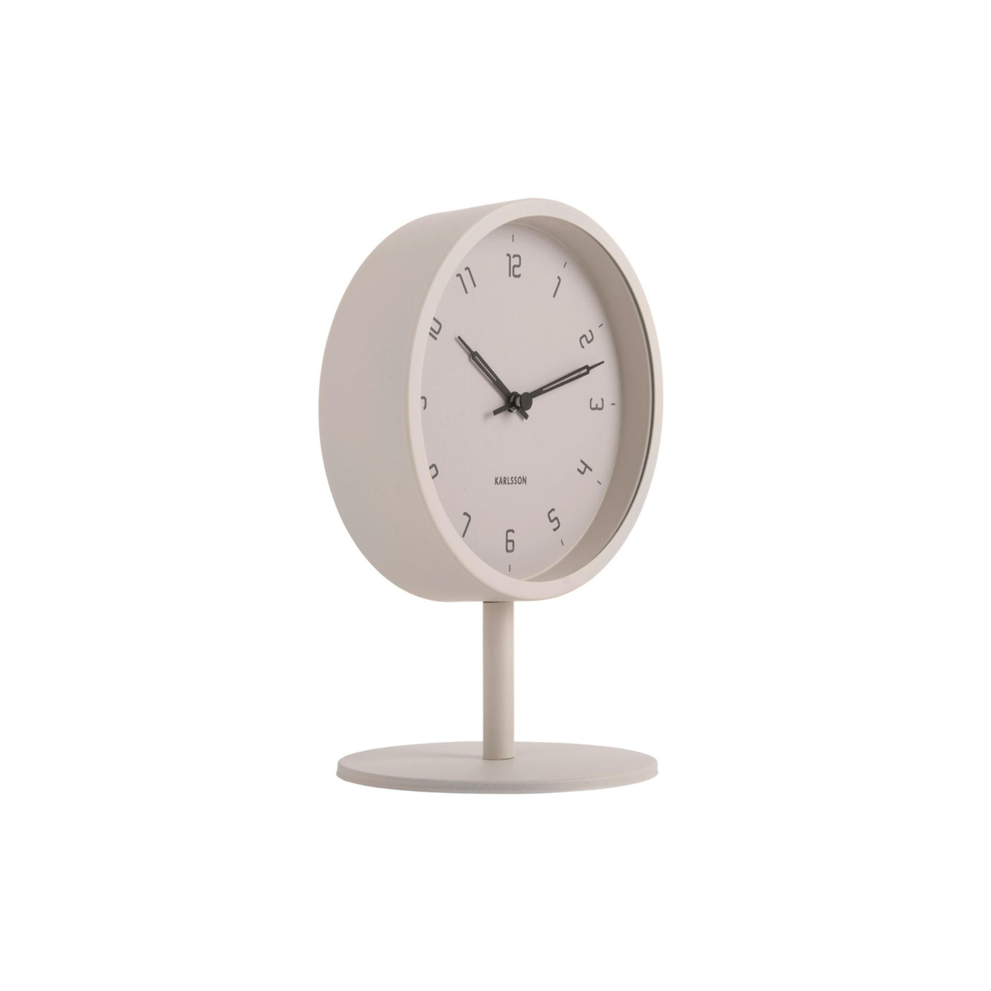 TISCHUHR Stark Grau 1.2/15/22.5 cm - Grau, Metall (15/22.5/1.2cm) - Karlsson