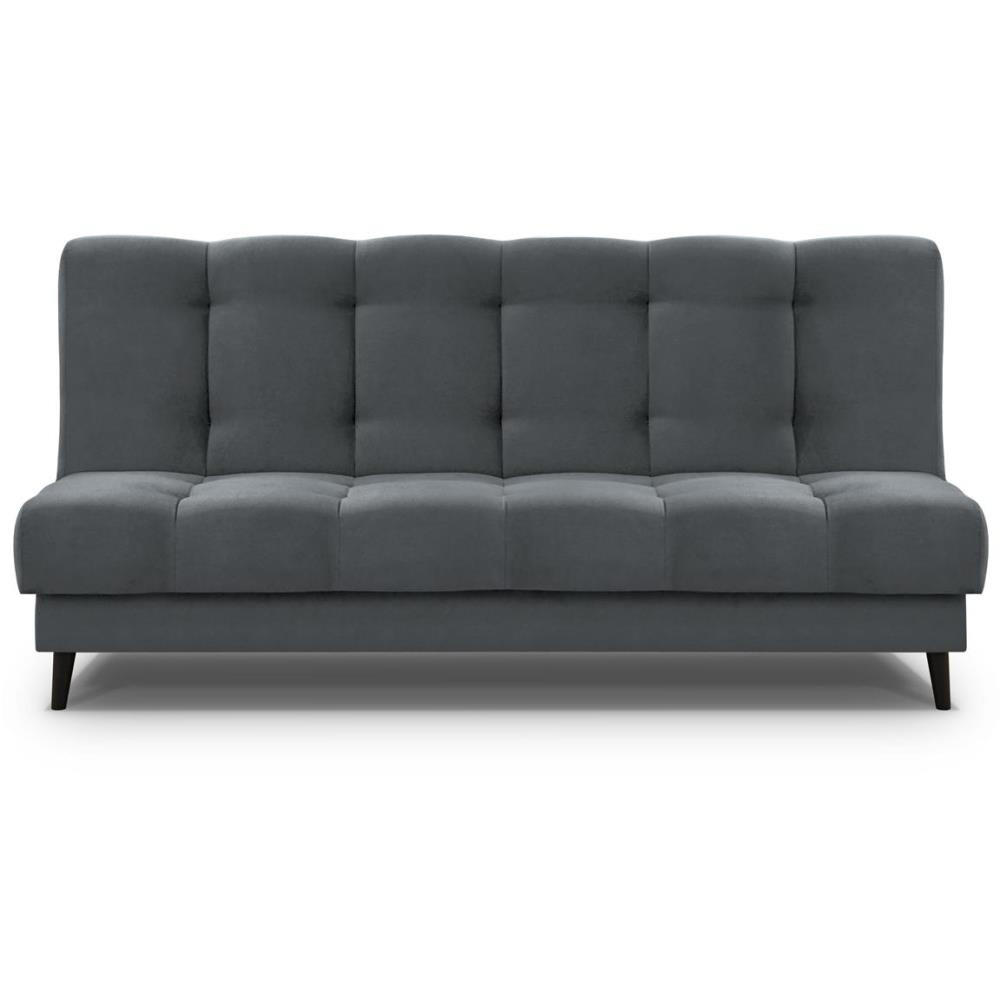 3-SITZER Schlafsofa Nancy grau - Grau, Holz/Textil (220/89/93cm) - Beautysofa