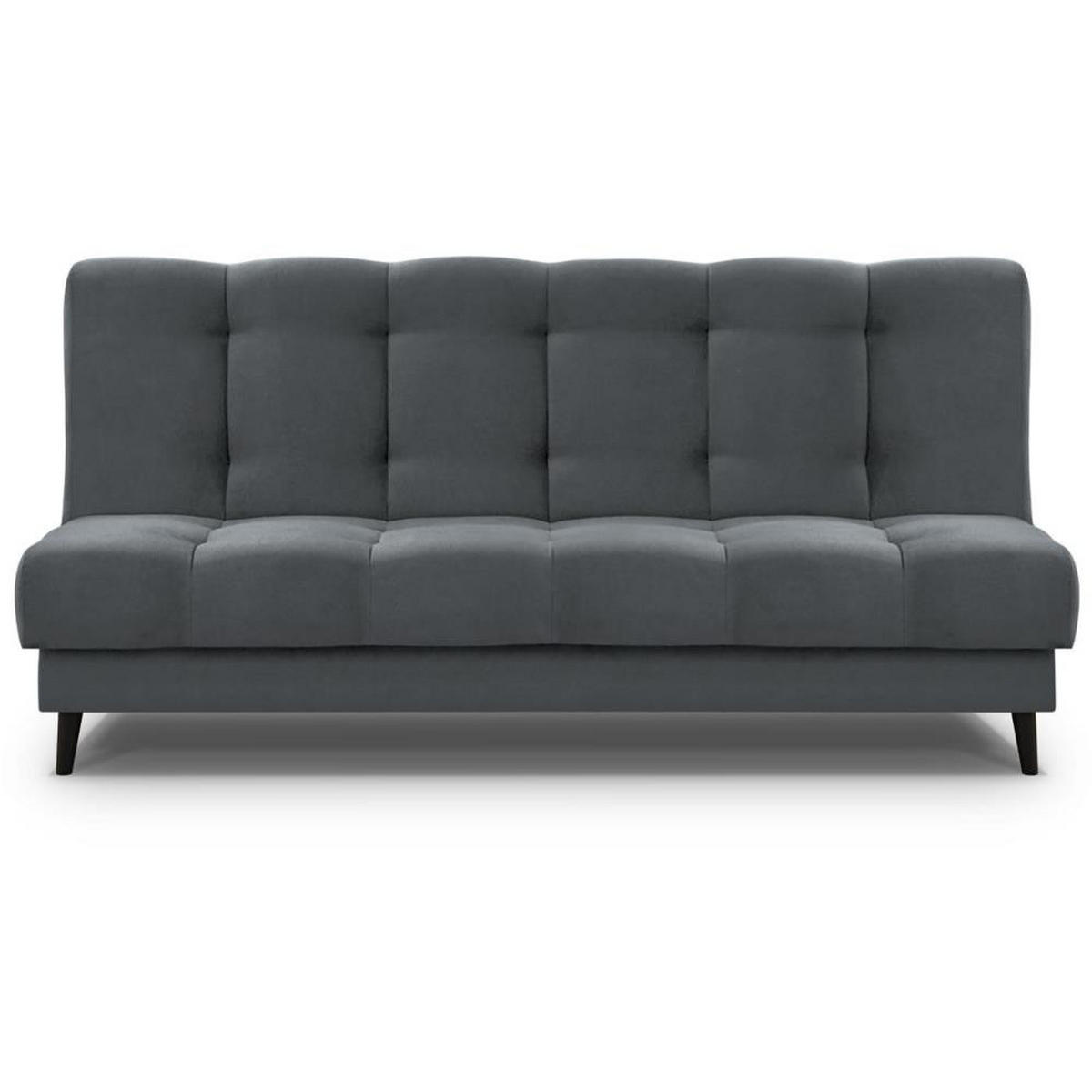 3-SITZER Schlafsofa Nancy grau - Grau, Holz/Textil (220/89/93cm) - Beautysofa