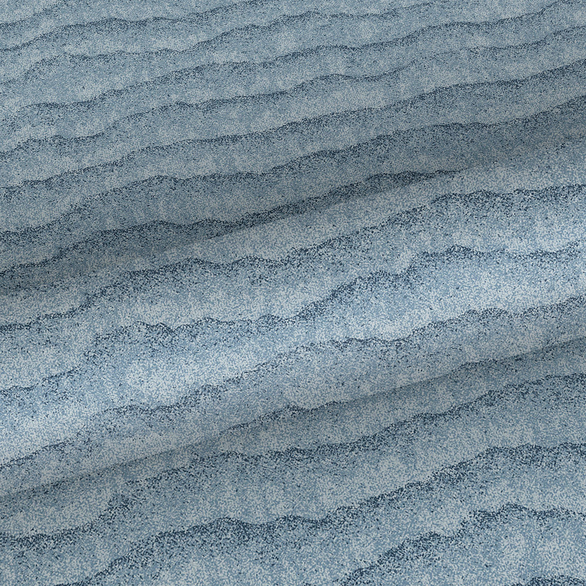 TAPETE Uni 53 cm x 10 m - Blau, Papier (53/1000cm) - Sanders & Sanders