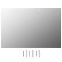 WANDSPIEGEL 60 x 40 cm Rechteckig Glas - Silberfarben, Glas (40/2/60cm) - furnicato