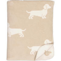 WOHNDECKEN WE LOVE DOGS 62460 NATUR/BEIGE - 33 - Beige, Textil (150/200cm) - Cawoe