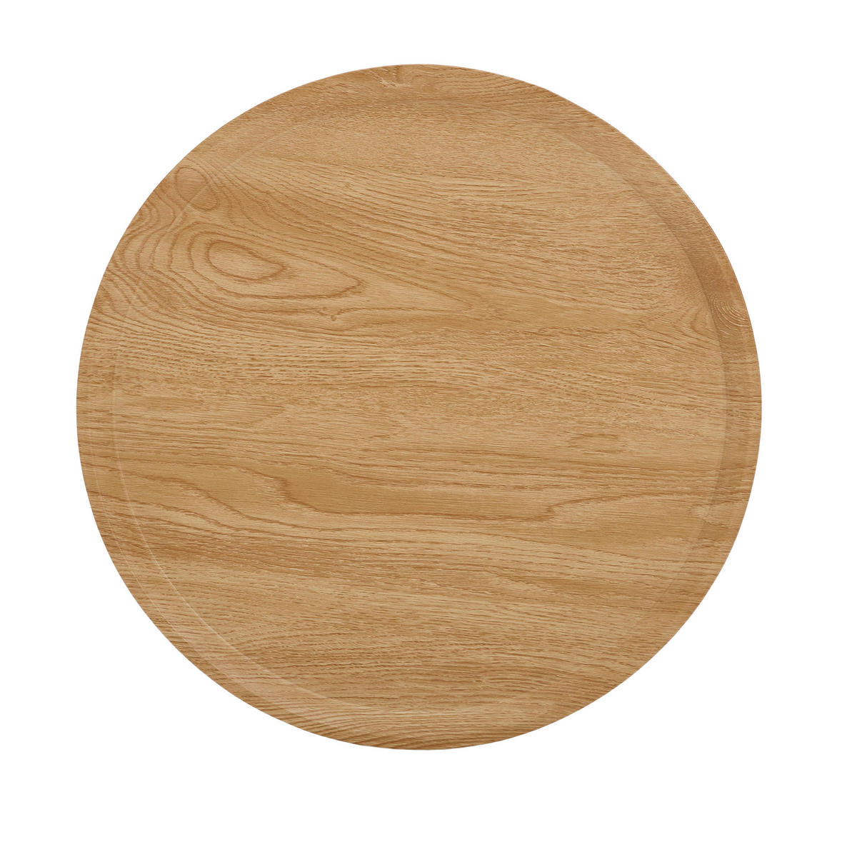 BEISTELLTISCH Oak-coloured Schwarz - Eichefarben, Holzwerkstoff (55/55/60cm) - ComfortXL