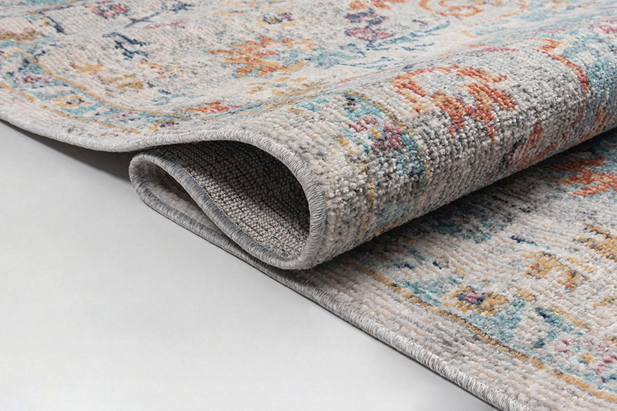TEPPICH Outdoor Orientalisch LIMMAT Polypropylen Mehrfarbig 160 x 230 cm - Multicolor, Textil (160/230cm) - KADIMA DESIGN