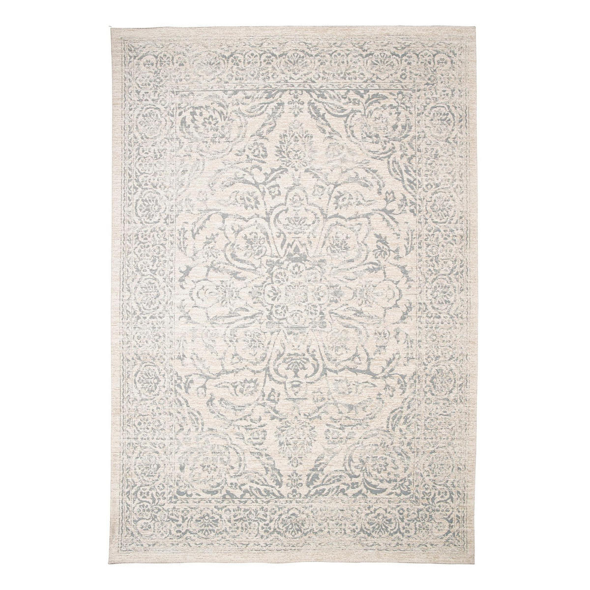 TEPPICH gewebt Jute Chenille blau - Blau, Textil (120/170cm) - AFK Living