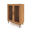 SIDEBOARD LEON Wildeiche - Wildeiche, Holz (97/125/45cm) - byoak