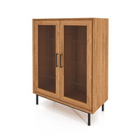 SIDEBOARD LEON Wildeiche - Wildeiche, Holz (97/125/45cm) - byoak