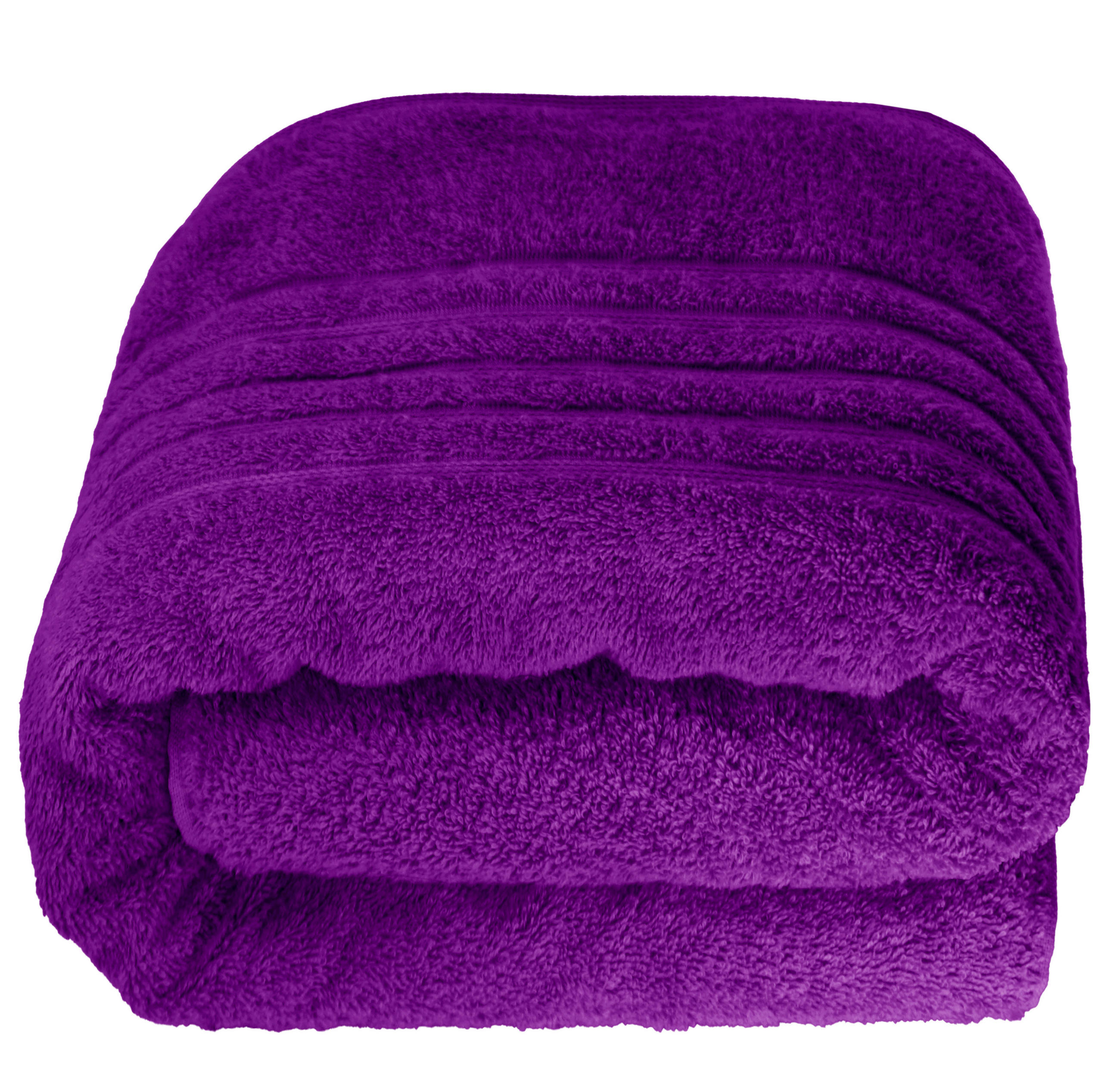 SAUNATUCH London Aubergine Lila 80x220 cm - Aubergine, Textil (80/220cm) - Lashuma