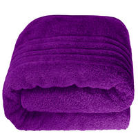 SAUNATUCH London Aubergine Lila 80x220 cm - Aubergine, Textil (80/220cm) - Lashuma