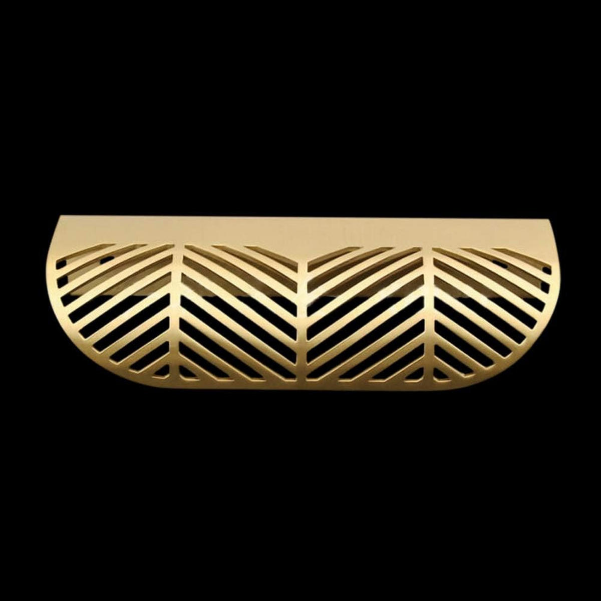 MÖBELGRIFF Gold 2er-Set - Goldfarben, Metall (0.43/2.4/1.17cm)