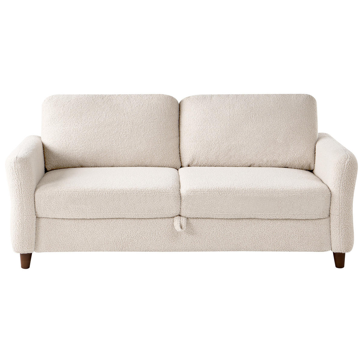 POHOVKA 3-místná Bouclé Béžová Mare - béžová, textil (184/88/77cm) - Beliani