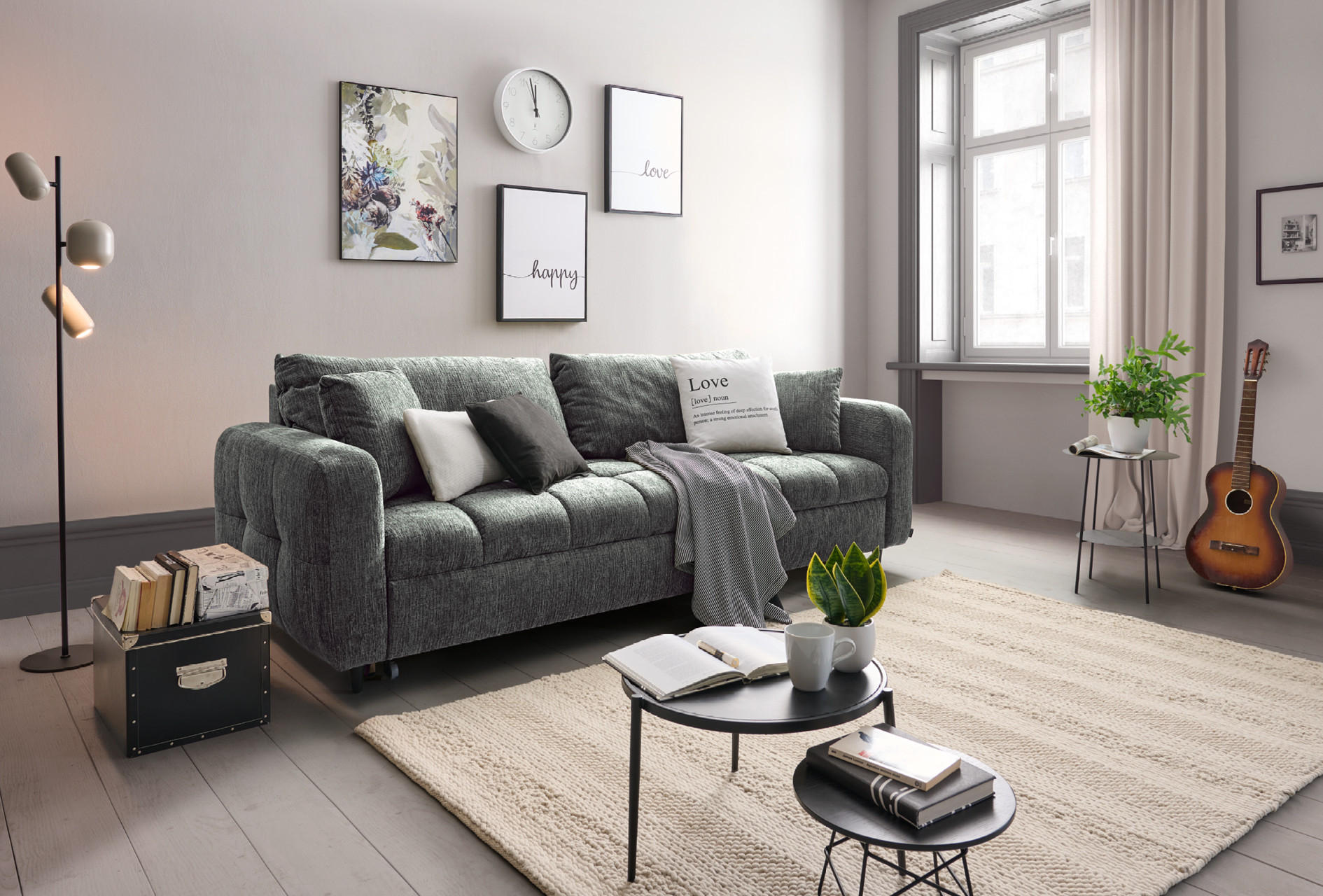 Sofa grau