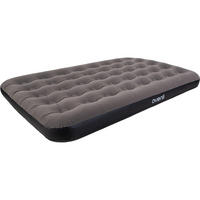LUFTBETT Luftmatratze Camping aufblasbar 191x137x22cm - Grau, Kunststoff (137/191cm) - Avenli