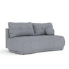 SCHLAFSOFA Cirrus Grau Webstoff - Schwarz/Grau, Holz/Holzwerkstoff (206/95/105cm) - Maison de Reve