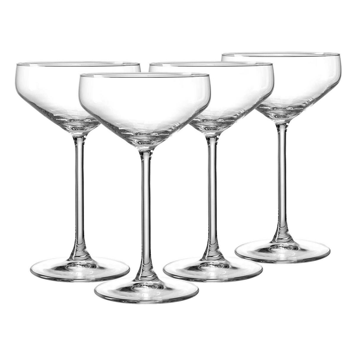 CHAMPAGNERSCHALEN Rumba transparent 300 ml 4er Set - Transparent, Glas (0.3L) - Ritzenhoff Breker