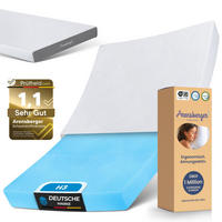 GEL-MATRATZE LINA, Höhe 11cm, 140x200cm - Weiß, Textil (140/200cm) - Arensberger