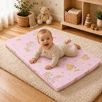 KINDERBETTMATRATZE 70/140 cm, in Rosa - Pink, Naturmaterialien - Best for Kids