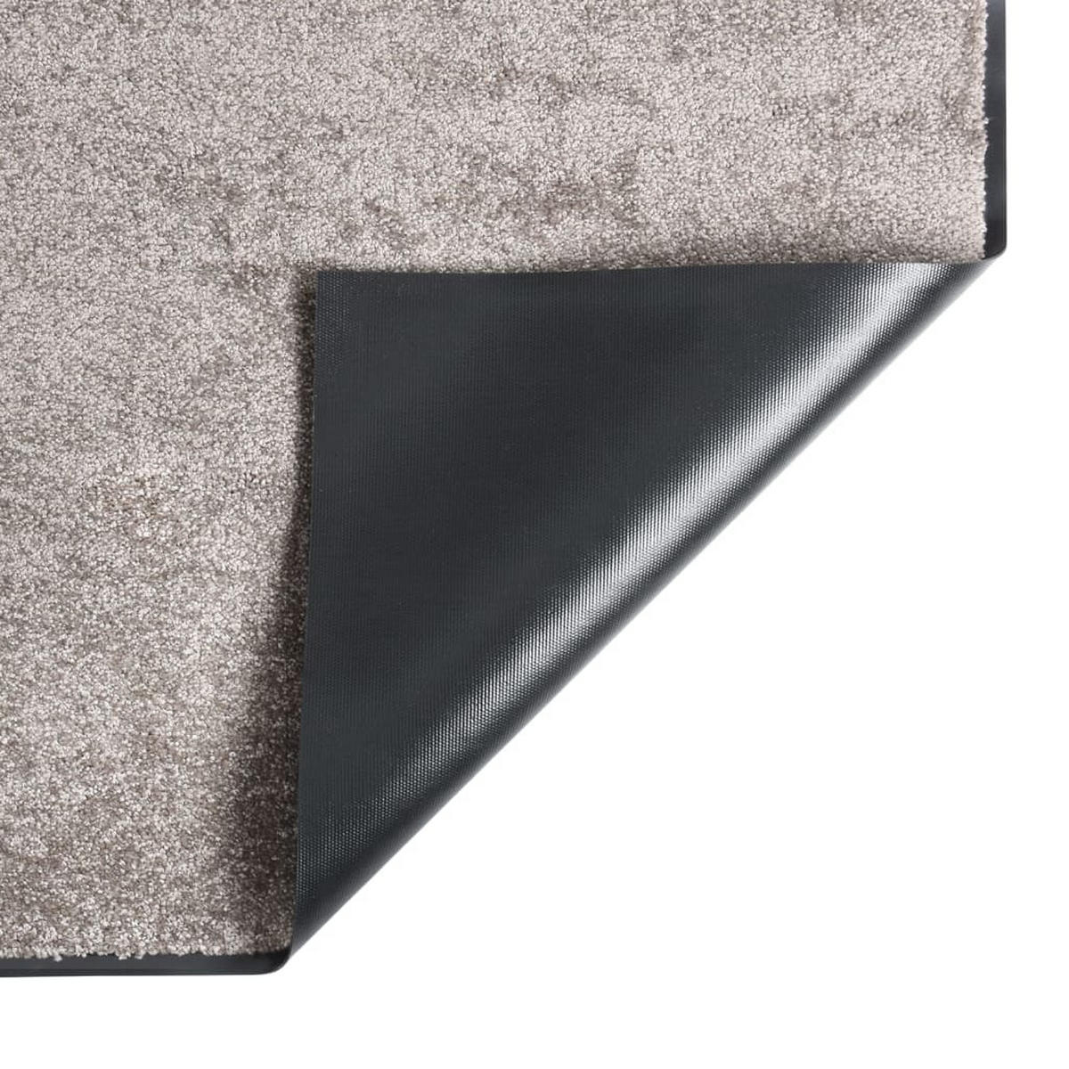 FUSSMATTE 80/120 Cm Grau - Grau, Kunststoff (80/120cm) - vidaXL