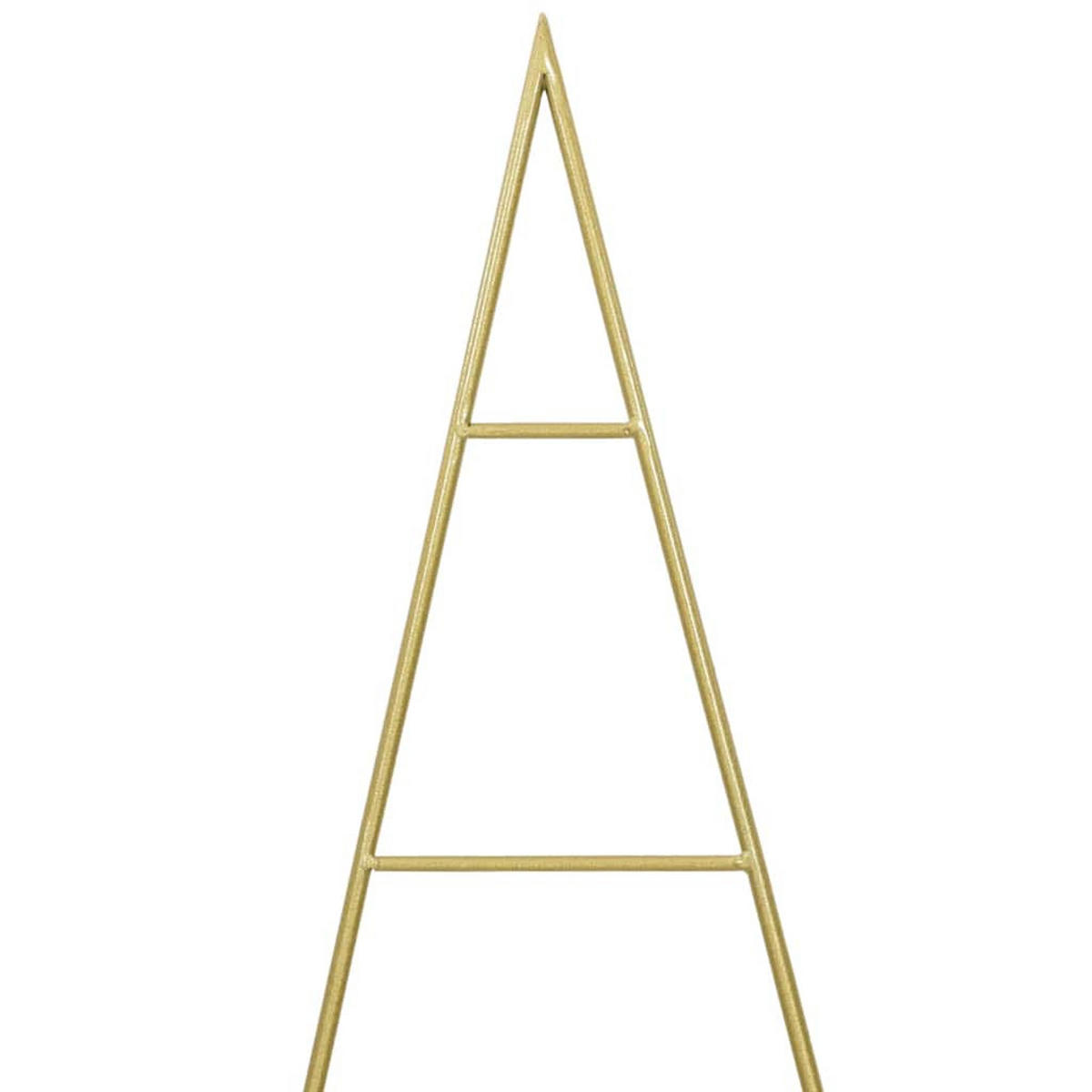 WEIHNACHTSBAUM Metall Gold 150 Cm Pulverbeschichteter Stahl - Goldfarben, Metall (150cm) - vidaXL