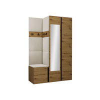 GARDEROBEN-SET Orion XXVI - Beige/Eiche Artisan, Holzwerkstoff/Kunststoff (116/186/46cm) - MIRJAN24