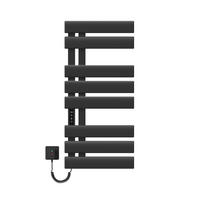 HEIZKÖRPER Elektrisch WLAN Thermostat Schwarz 85/40/11 cm - Schwarz, Metall (40/85/11cm) - EMKE
